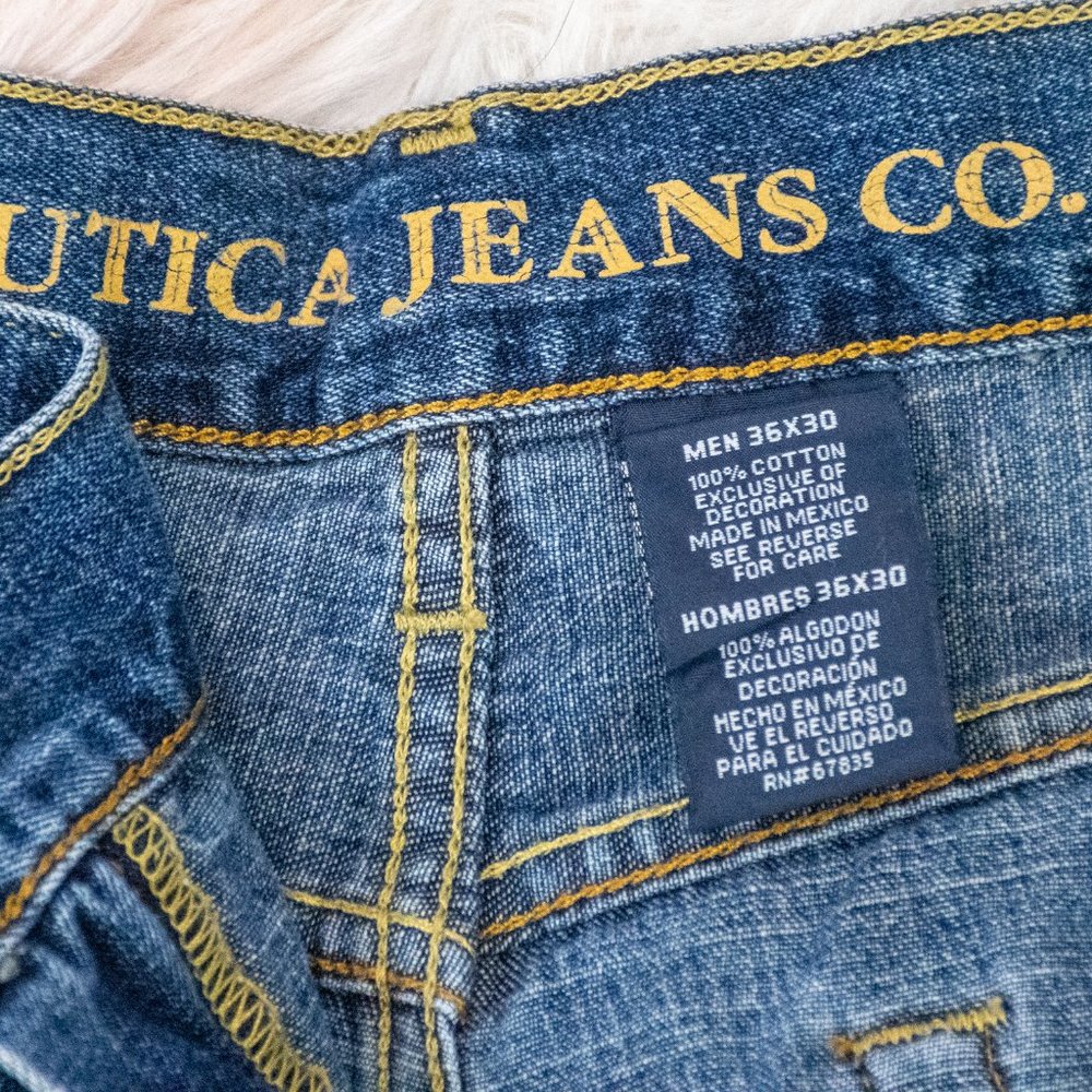 Nautica Men's Jeans, W36 L30, great condition, dark blue denim